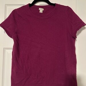 J. Crew Short Sleeved Sweater
